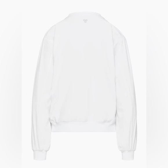 NWT TNA Move Area Women's White  Longsleeve - XS - Picture 7 of 9